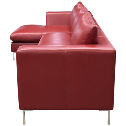 Moran Pico 3.5 Seater Sofa with Left Chaise Palazzo Whiteberry
