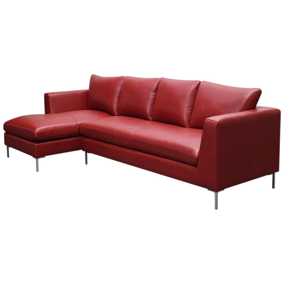 Moran Pico 3.5 Seater Sofa with Left Chaise Palazzo Whiteberry