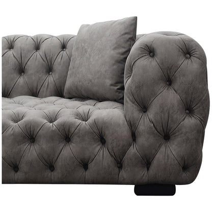 Moran Portia Illusion Fabric 3 Seater Sofa