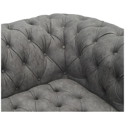 Moran Portia Illusion Fabric 3 Seater Sofa