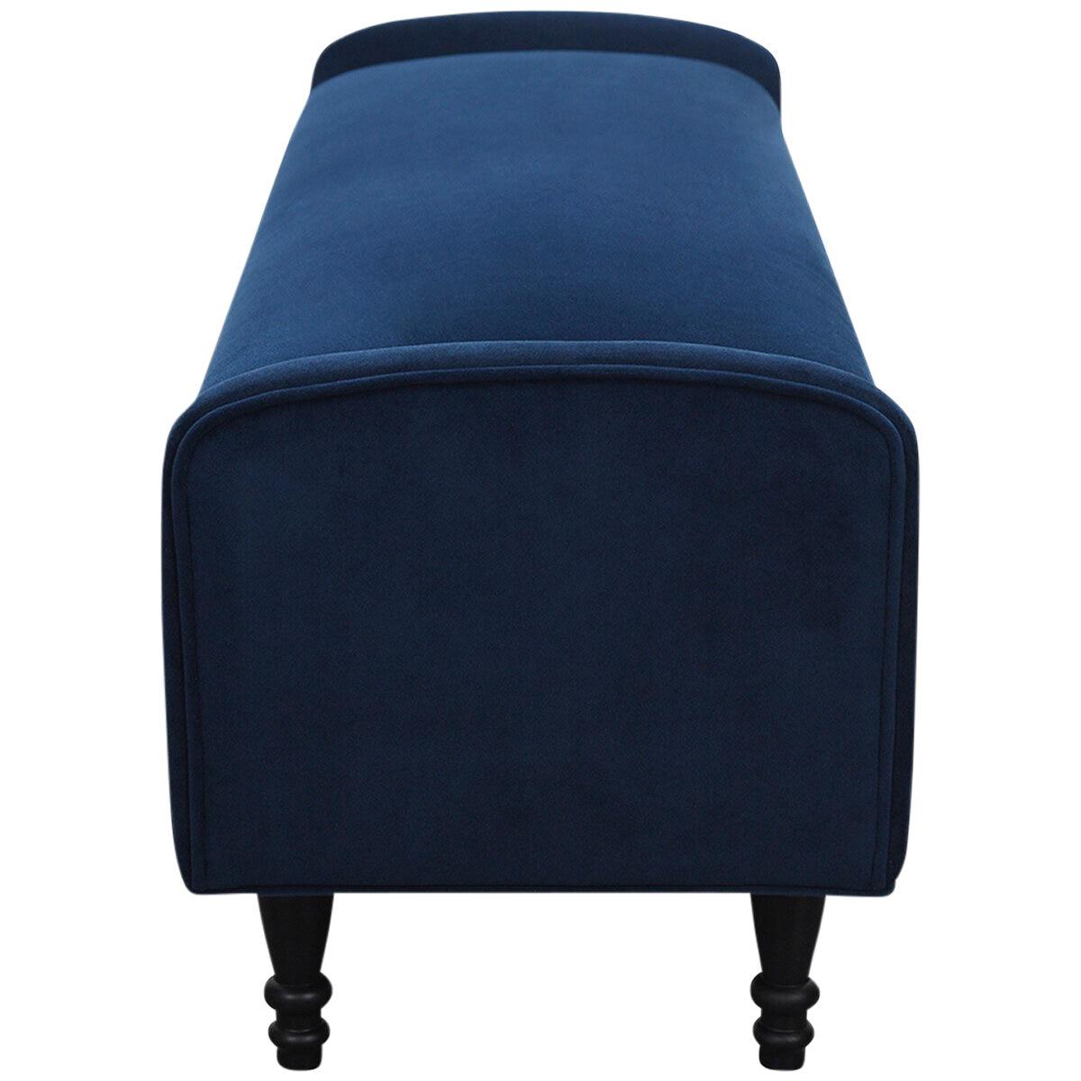 Moran Princess Bench Seat Plush Indigo