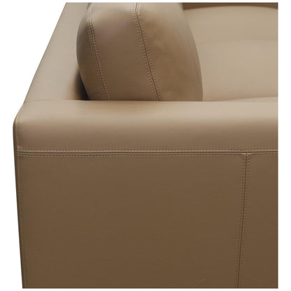 Moran Toronto 3 Seater Leather Sofa Premium Caramel