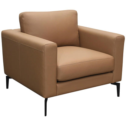 Moran Toronto Leather Chair Premium Caramel