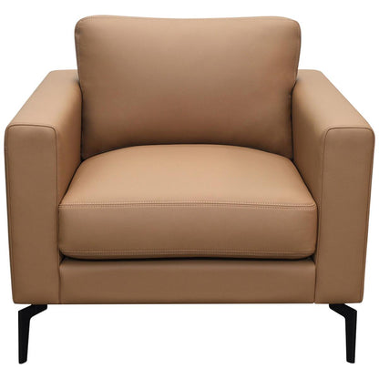 Moran Toronto Leather Chair Premium Caramel
