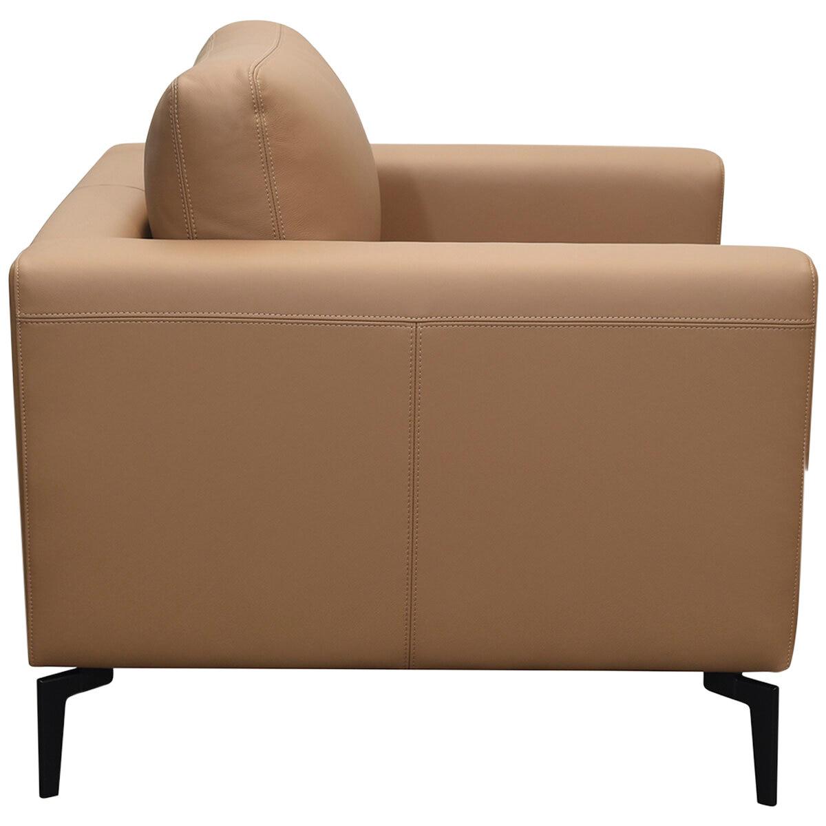 Moran Toronto Leather Chair Premium Caramel