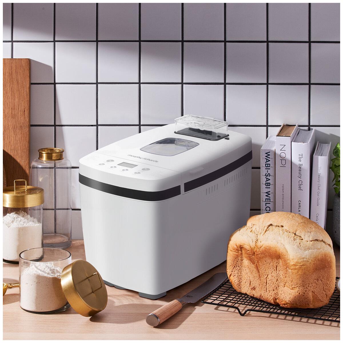 Morphy Richards Bread Maker With Fruit And Nut Dispenser MRBRD13W