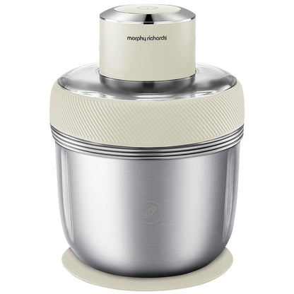 Morphy Richards Electric Chopper With 3 Bowls And Accessories White MRCH35WT