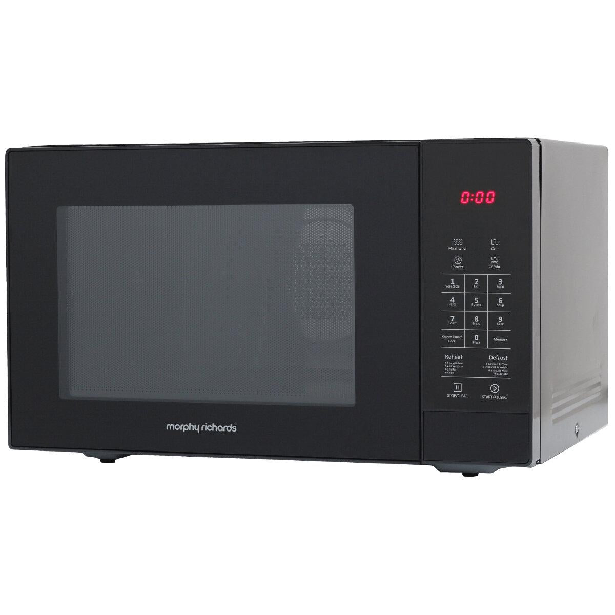 Morphy Richards Microwave Oven With Grill And Convection Black 34L MRMWO34GC