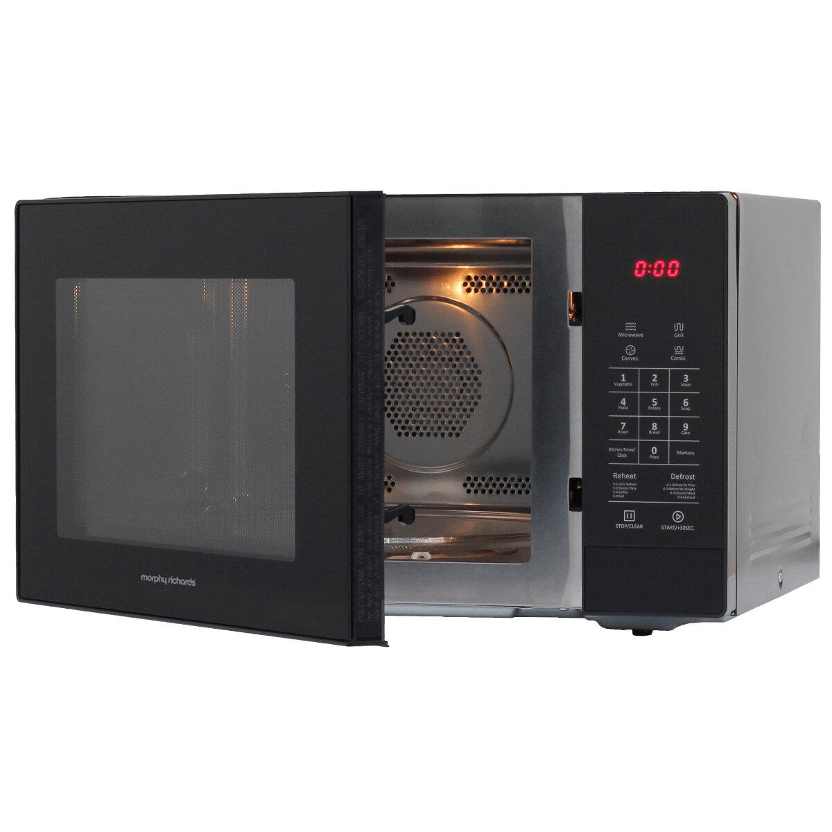 Morphy Richards Microwave Oven With Grill And Convection Black 34L MRMWO34GC