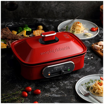 Morphy Richards Multifunction Pot Red 562010