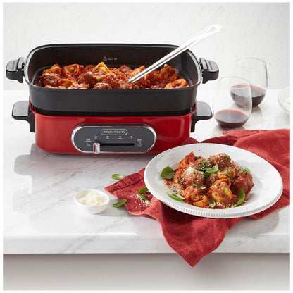 Morphy Richards Multifunction Pot Red 562010