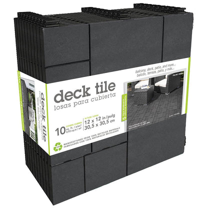 Multy Home 30 x 30cm Mosaic Deck Tile 10 Pack