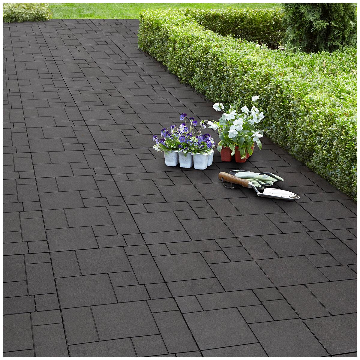 Multy Home 30 x 30cm Mosaic Deck Tile 10 Pack