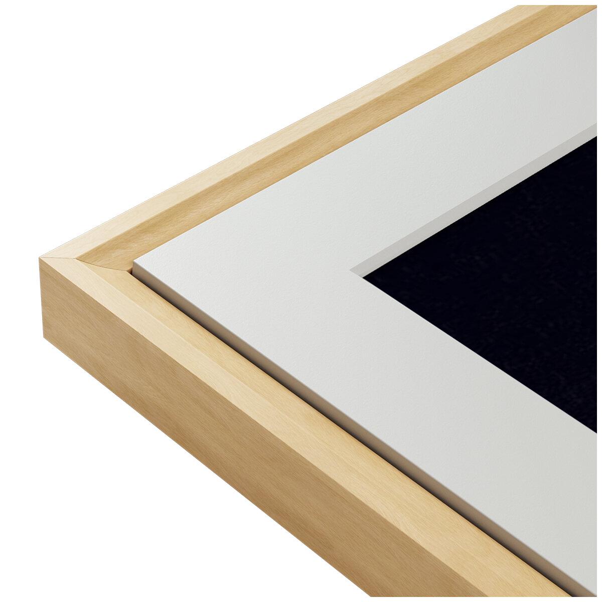 NETGEAR Meural Canvas II 21.5 Inch Smart Art Frame Light Wood
