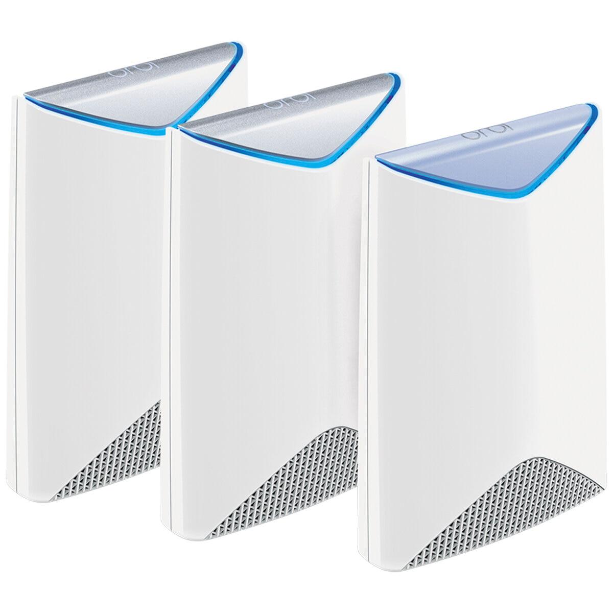 NETGEAR Orbi Pro AC3000 Tri-band Business Mesh WiFi System Bundle 3 Pack SRKS60-100AUS