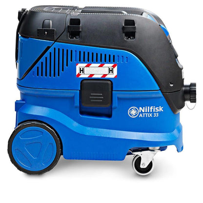 NILFISK 240V 30L ATTIX 33 H-Class Vacuum Extractor w. DOP Testing Certificate 107419604DOP