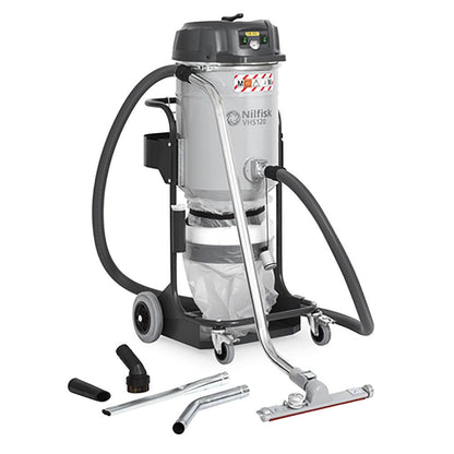 NILFISK 240V Vacuum Extractor w. Anti Shock Accessories VHS120 M Class 4012300069