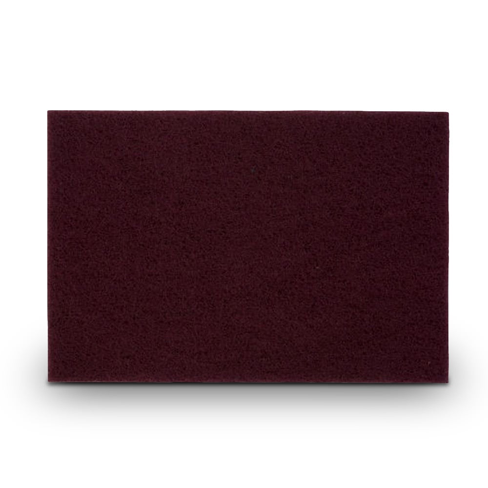 NORTON 150 x 230mm 240-360G Maroon-747 Surface-Conditioning Hand Pad - BEARTEX