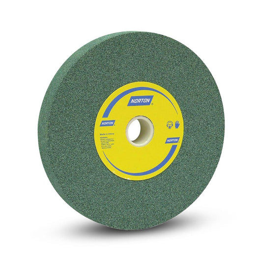 NORTON 150 x 25mm 120-Grit Very Fine Silicon Carbide Grinding Wheel - Green