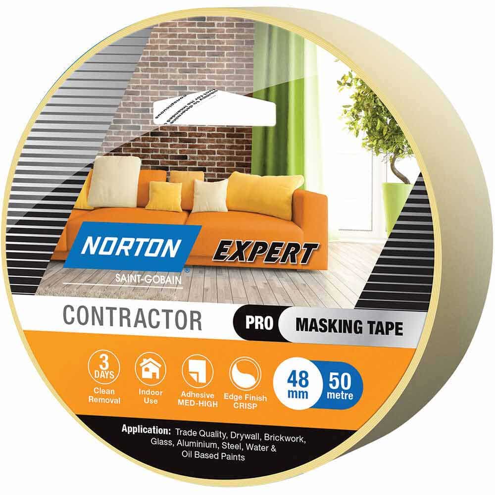 NORTON 48mm X 50m Expert 3 Day Masking Tape 69957341727