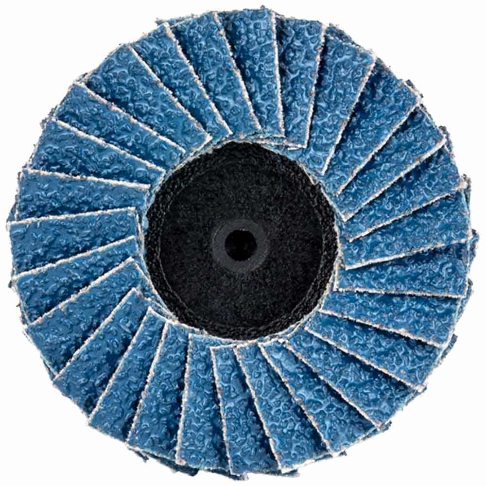 NORTON 50mm 40-Grit Zirconia Quick-Change Flap Disc - SPEEDLOK - 3 Piece