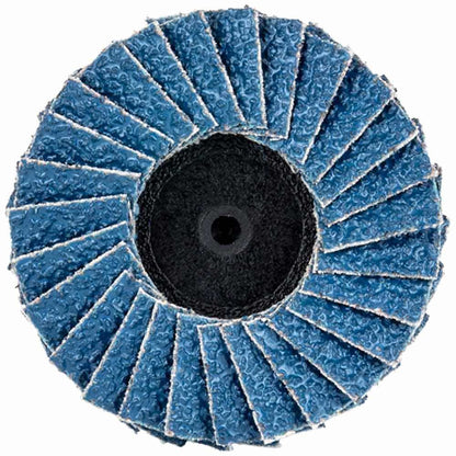 NORTON 50mm 40-Grit Zirconia Quick-Change Flap Disc - SPEEDLOK - 3 Piece