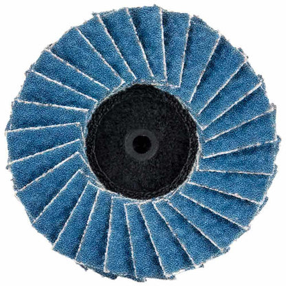 NORTON 50mm 80-Grit Zirconia Quick-Change Flap Disc - SPEEDLOK - 3 Piece
