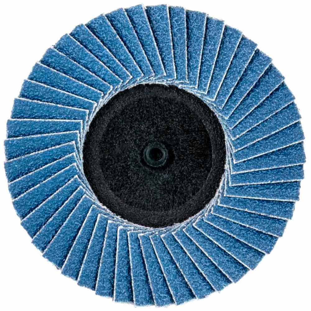 NORTON 75mm 40-Grit Zirconia Quick-Change Flap Disc - SPEEDLOK - 3 Piece