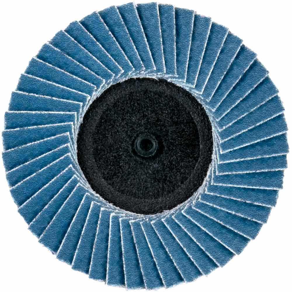 NORTON 75mm 80-Grit Zirconia Quick-Change Flap Disc - SPEEDLOK - 3 Piece