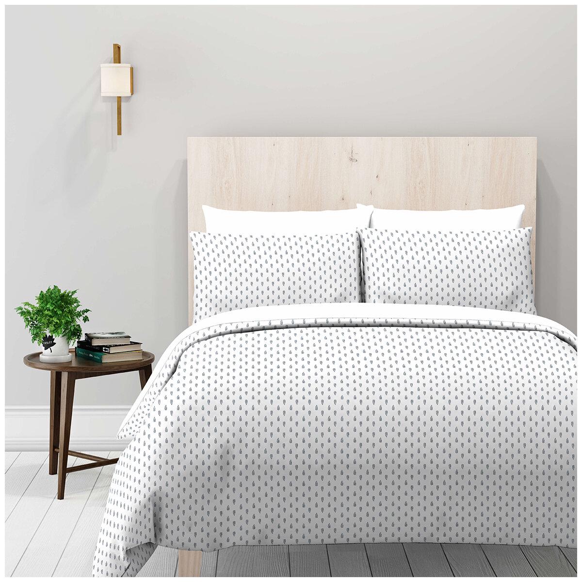 Natural Earth 300 Thread Count Organic Cotton Sheet King Set 4 Piece Eillue Geo