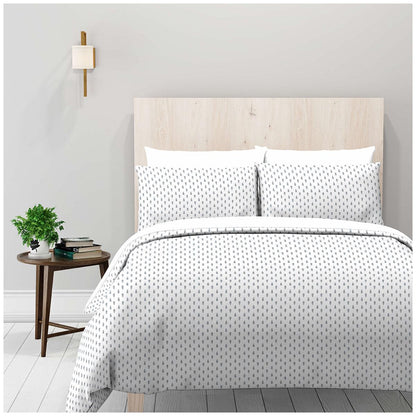 Natural Earth 300 Thread Count Organic Cotton Sheet King Set 4 Piece Eillue Geo