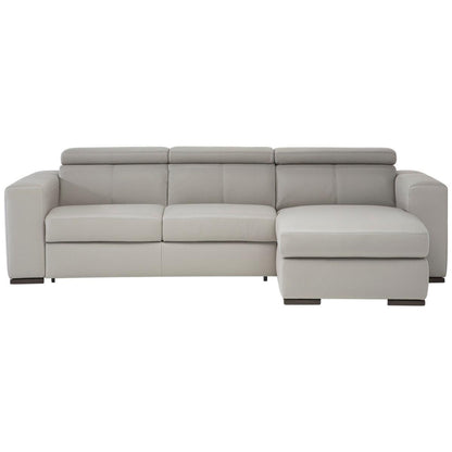 Natuzzi Group Leather Sectional 2 Piece