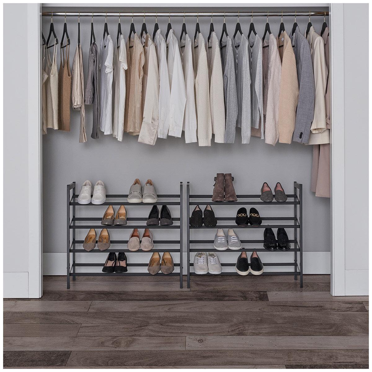 Neatfreak Set of 2 Stackable Shoe Rack