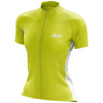 Netti Women's Cruze Jersey Yellow/White