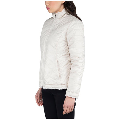 Nicole Miller Women's Reversible Jacket Cream