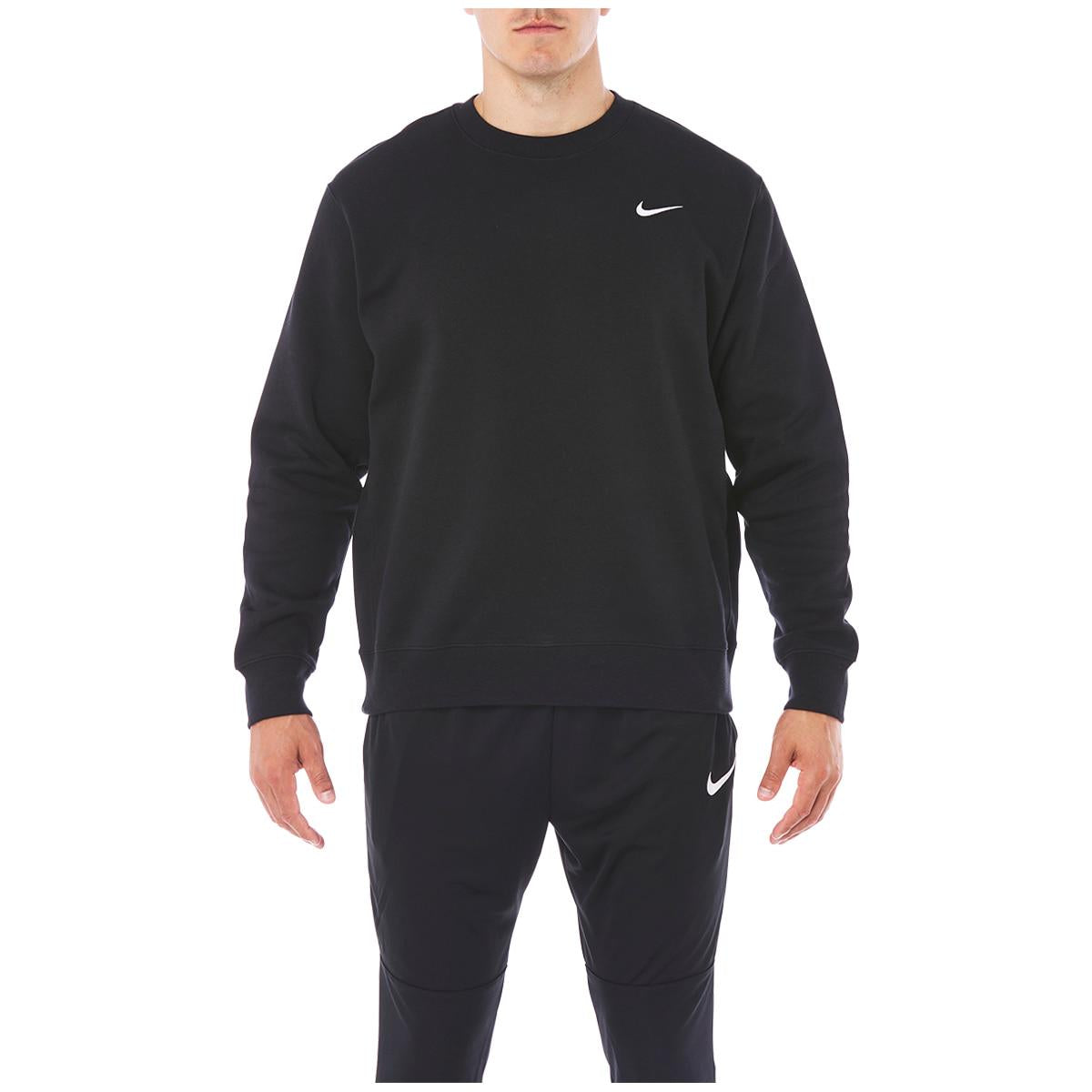 Nike Men's Long Sleeve Crew Sweatshirt Black