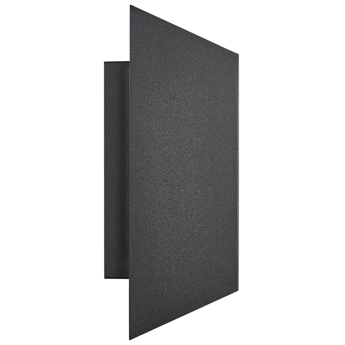 Nordlux Nico Square 22 Wall Light Black