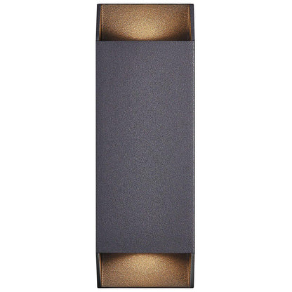 Nordlux Nico Square 22 Wall Light Black