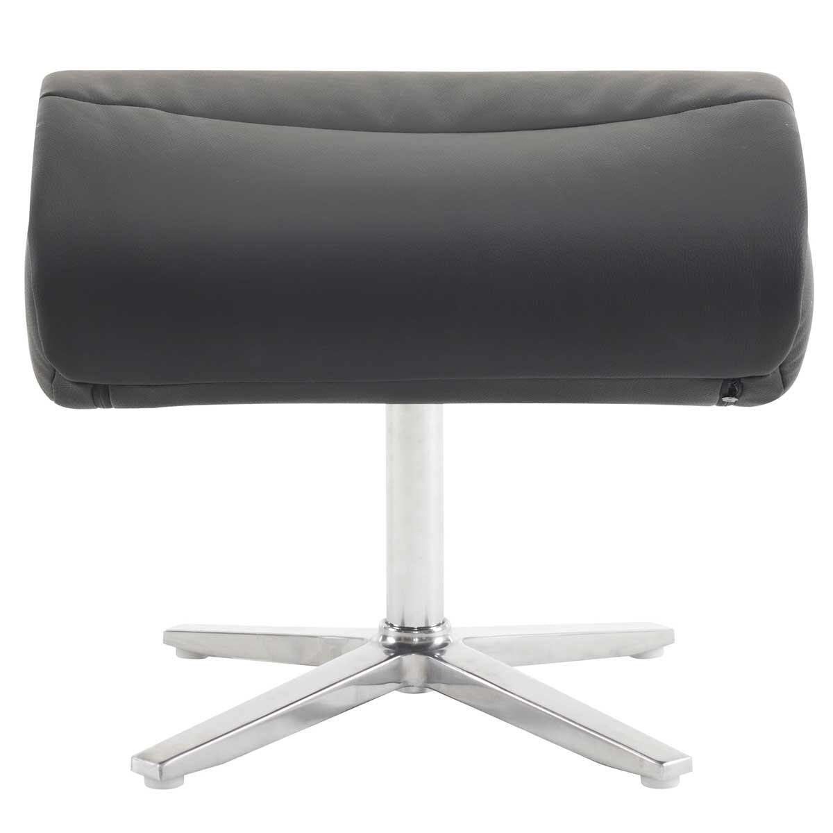 Northridge Home Leather Manual Recliner With Ottoman