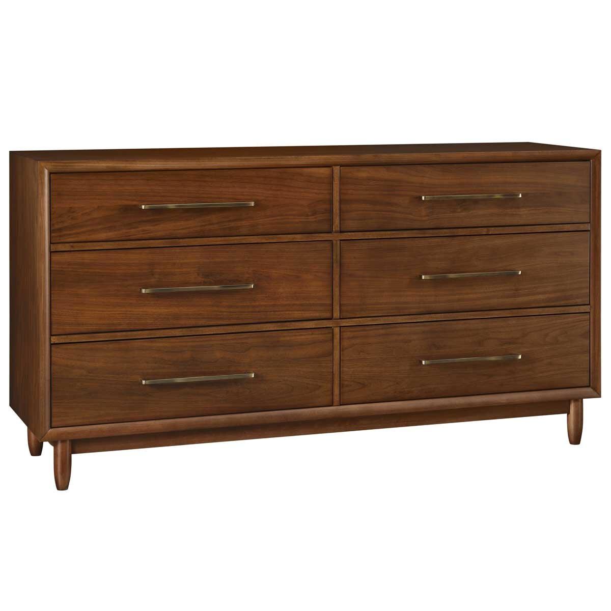 Northridge Home Marina Del Rey Dresser With 6 Drawers