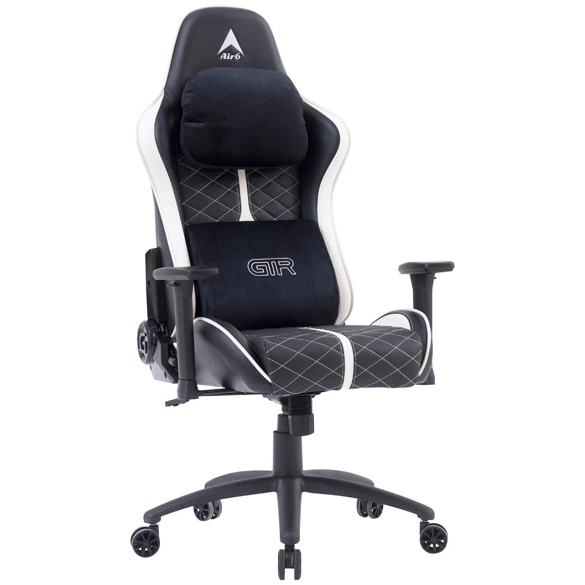 ONEX GTR Air-6 Gaming Chair Black and White