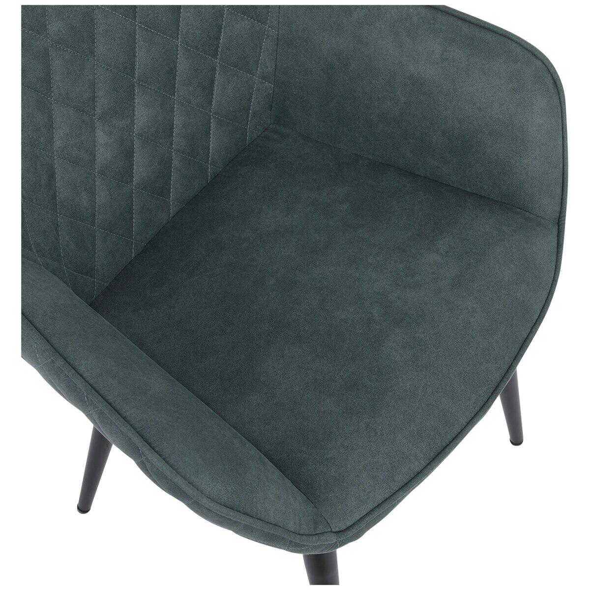 ONEX RiVa Dining Chair Dark Green 2 Pack