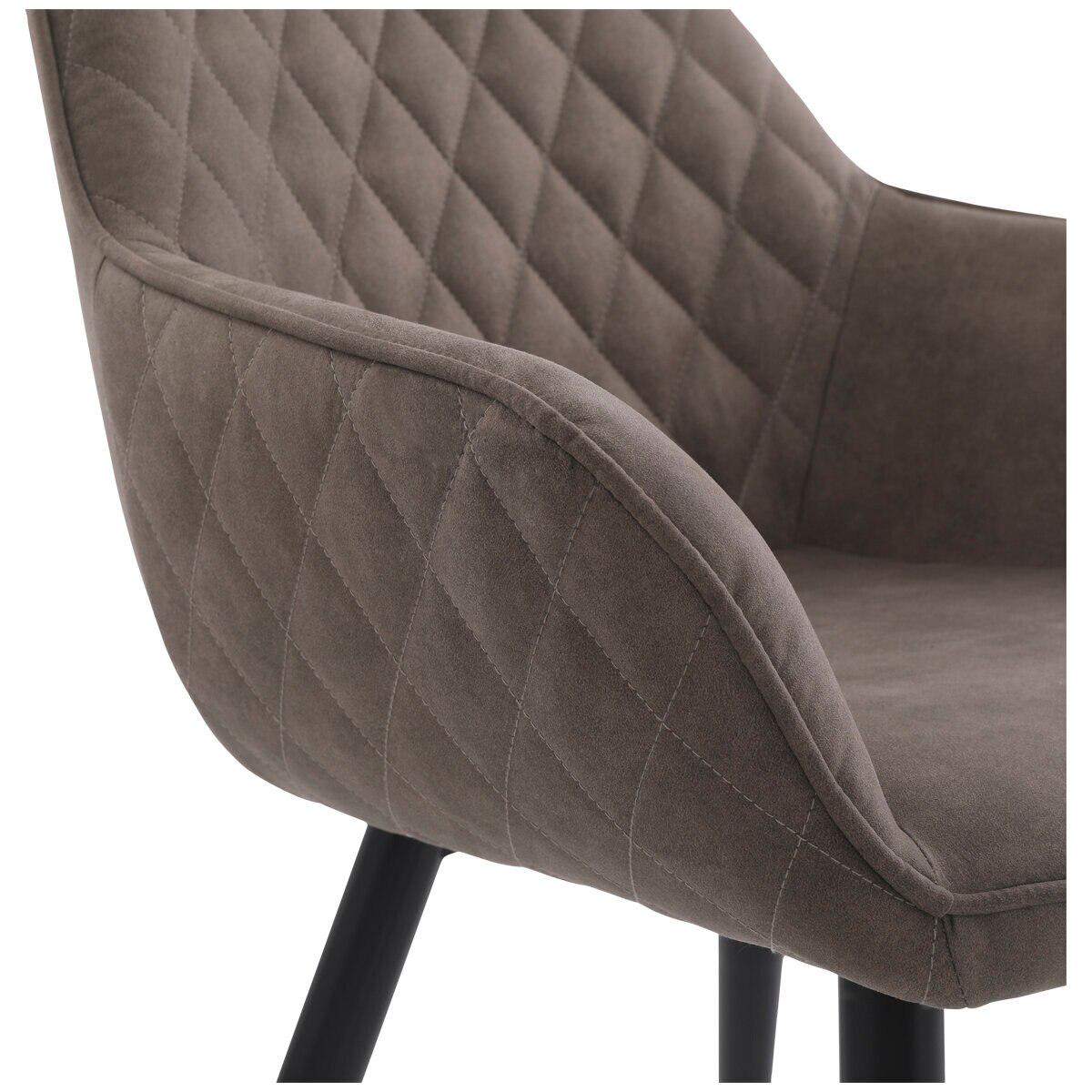 ONEX RiVa Dining Chair Brown 2 Pack