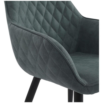 ONEX RiVa Dining Chair Dark Green 2 Pack