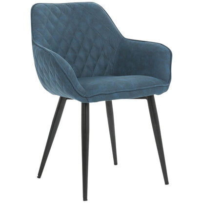 ONEX RiVa Dining Chair Dark Blue 2 Pack