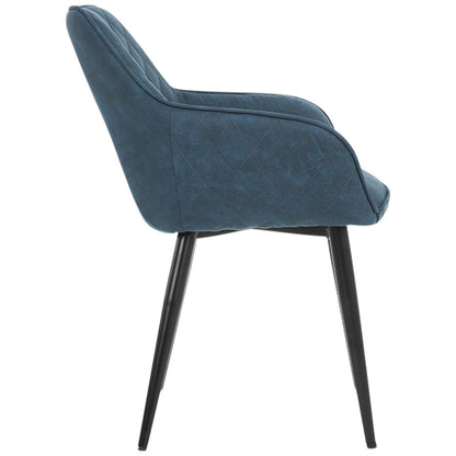 ONEX RiVa Dining Chair Dark Blue 2 Pack