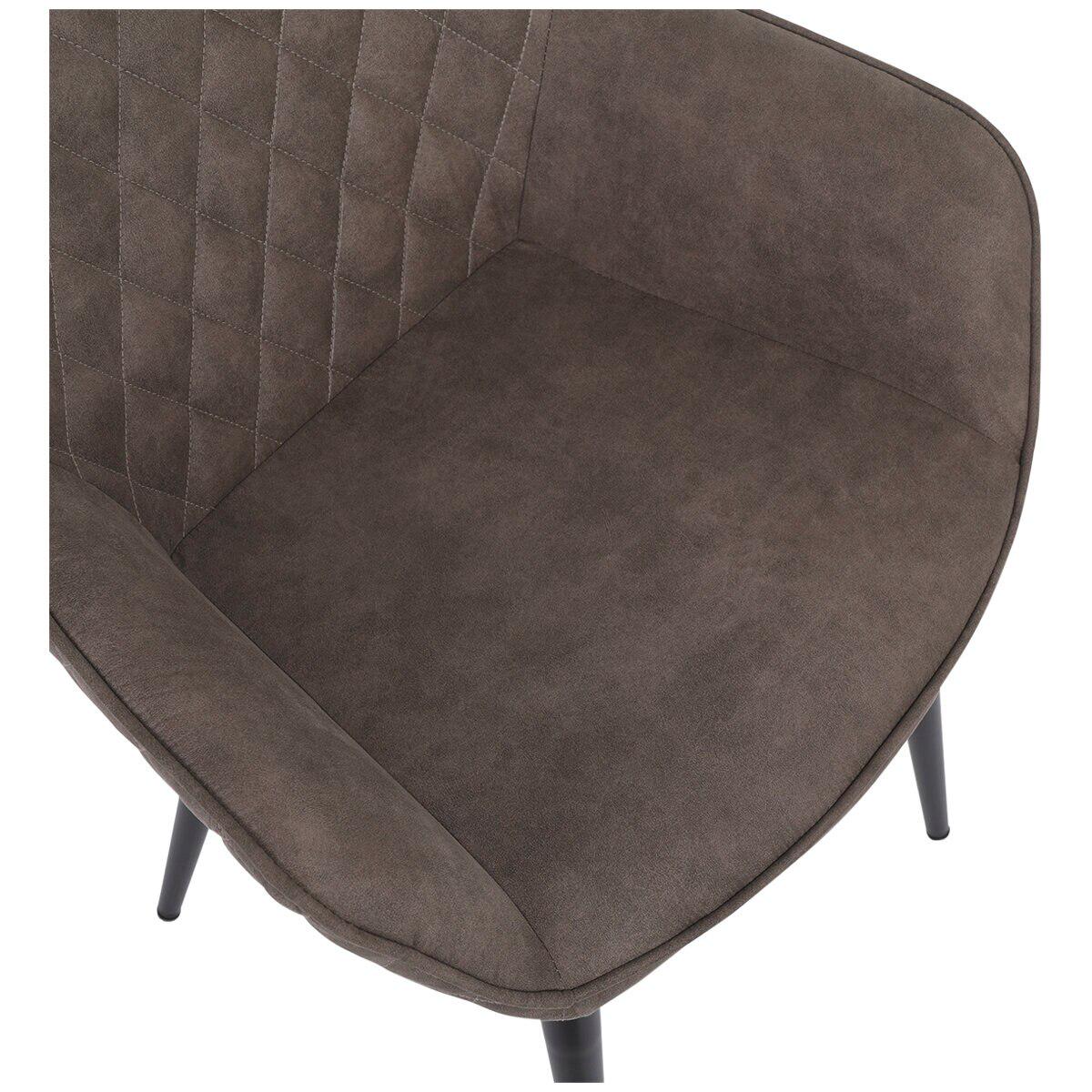 ONEX RiVa Dining Chair Brown 2 Pack