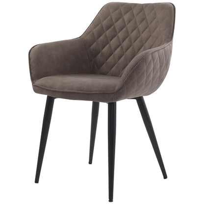 ONEX RiVa Dining Chair Brown 2 Pack