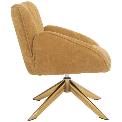 ONEX SaSa Swivel Armchair Mustard