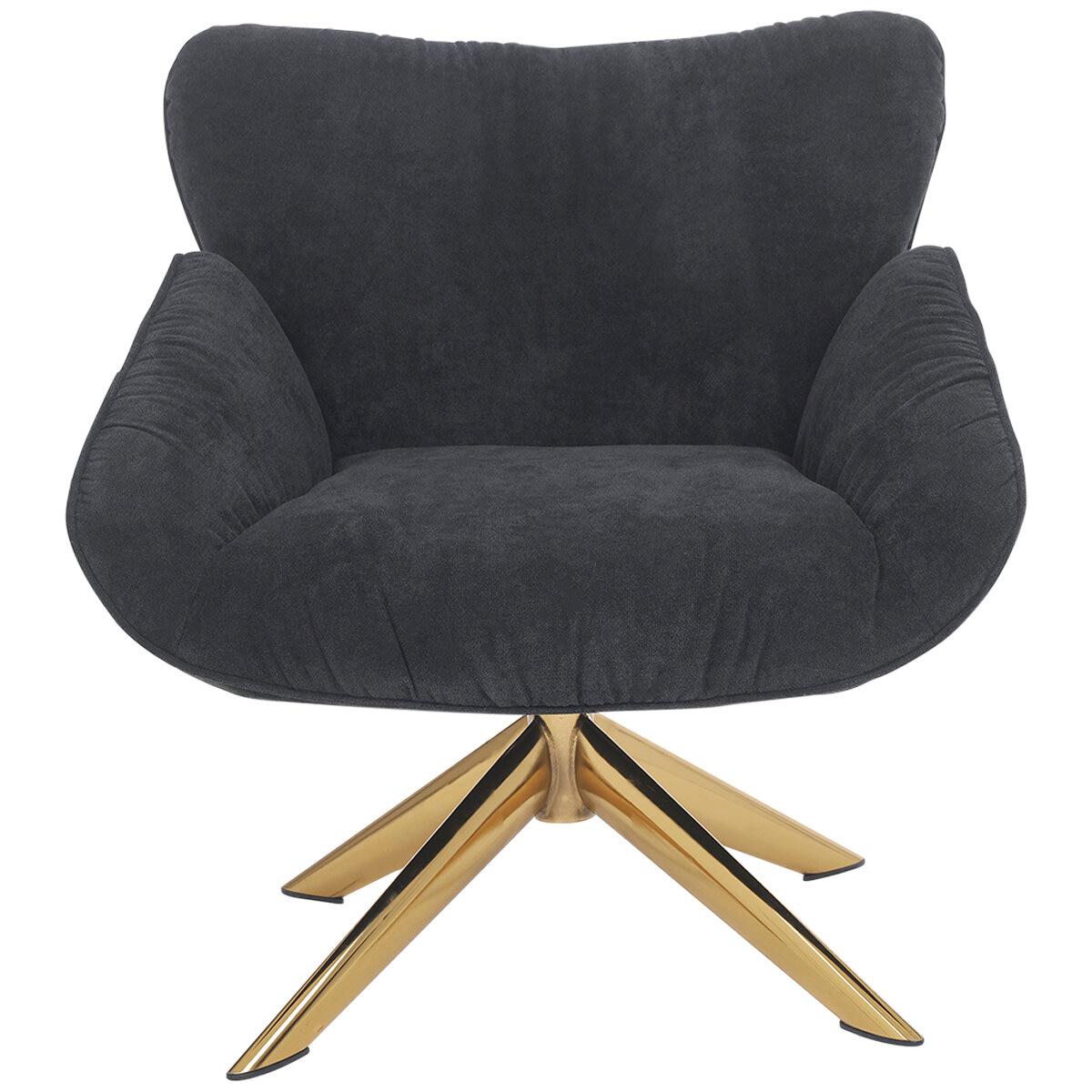 ONEX SaSa Swivel Armchair Mustard